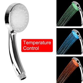 

LED Shower Head Water Saving Digital Temperature Control Bathroom Accessories Shower Filter Shower Sprayer