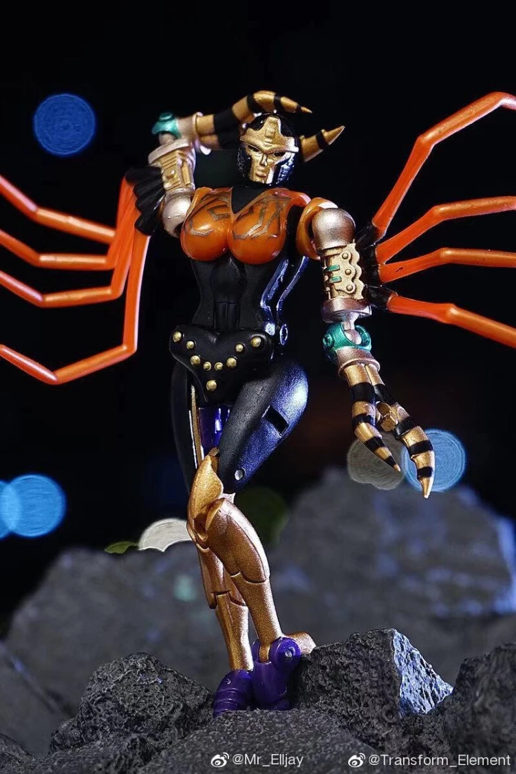 TE трансформация BW MP-46 MP46 Beast Wars Blackarachnid MM001 сплав плоскогубцы воин мини-фигурка робот-игрушки