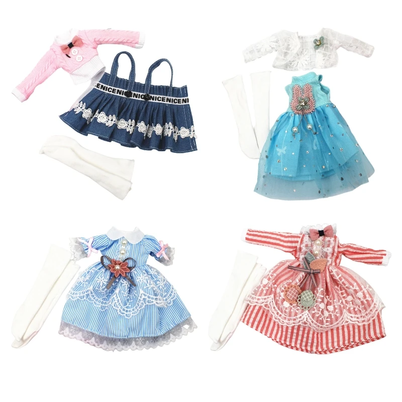 

Exquisite Doll Clothes Handmade High Quality Doll Accessories For Barbi Blyth