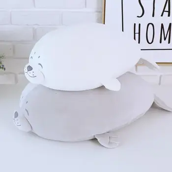 

Cute Sea Lion Animal Stuffed Plush Doll Cushion Children Toy Sofa Chair Decor gift for children