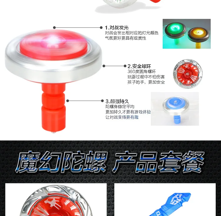 Фантазия битва Spinner 2 Натяжная проволока передатчик бой интерактивный блестящие Гироскопическая игрушка мешок из полиуретана с открытыми порами стойло