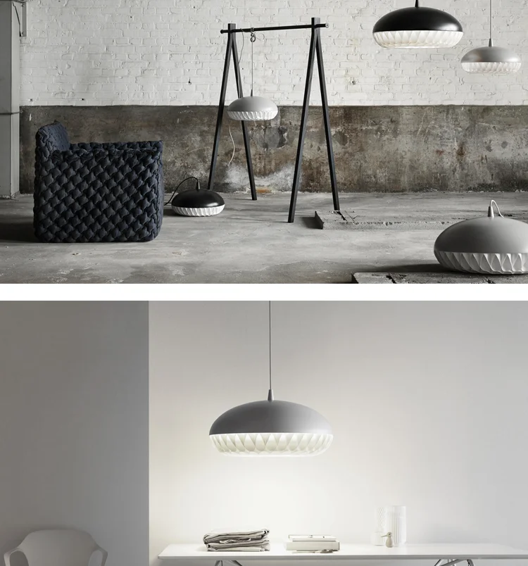 Nordic Pendant Lights designer art restaurant bar Pendant Lamp kitchen Hanging Lamps modern simple LED round lighting fixtures
