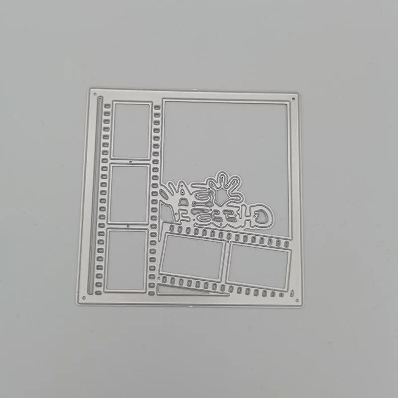 Резать металл пресс-форм Трафареты плед фон кокосовых пальм для штамп