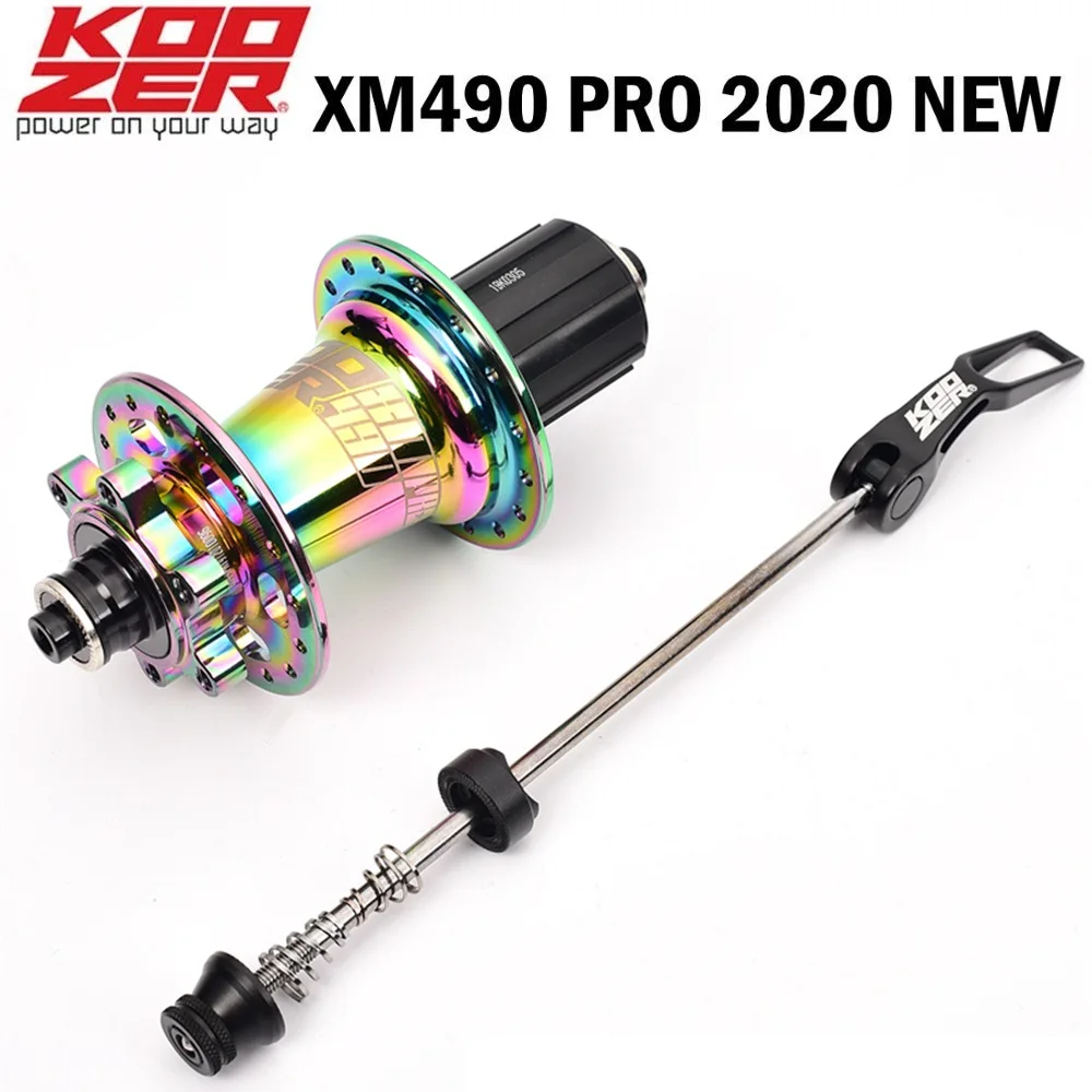 Передняя Ступица KOOZER XM490 PRO для горного велосипеда передняя Задняя Shimano 8 9 10