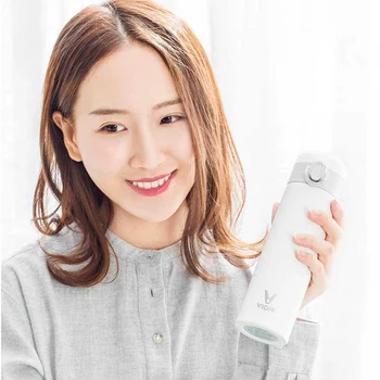 

300ml Stainless Steel Vacuum 24 Hours Flask Water Smart Bottle Thermos Single Hand ON