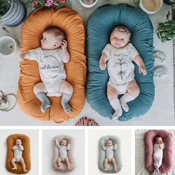 Lit central en coton, lit en forme d'utérus, Portable, amovible et lavable, en coton, sûr, nouveau, INS 