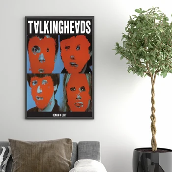 

D17 Talking Heads Remain in Light Custom Music Cover poster canvas room decoration print wall pictures 24x36 27x40 12x18