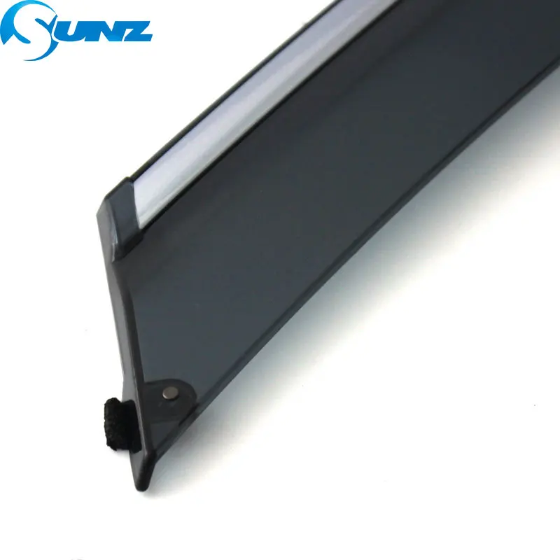 Car styling smoke Side window deflectors For Skoda KODIAQ Window Visor Vent Shades Sun Rain Deflector Guard SUNZ