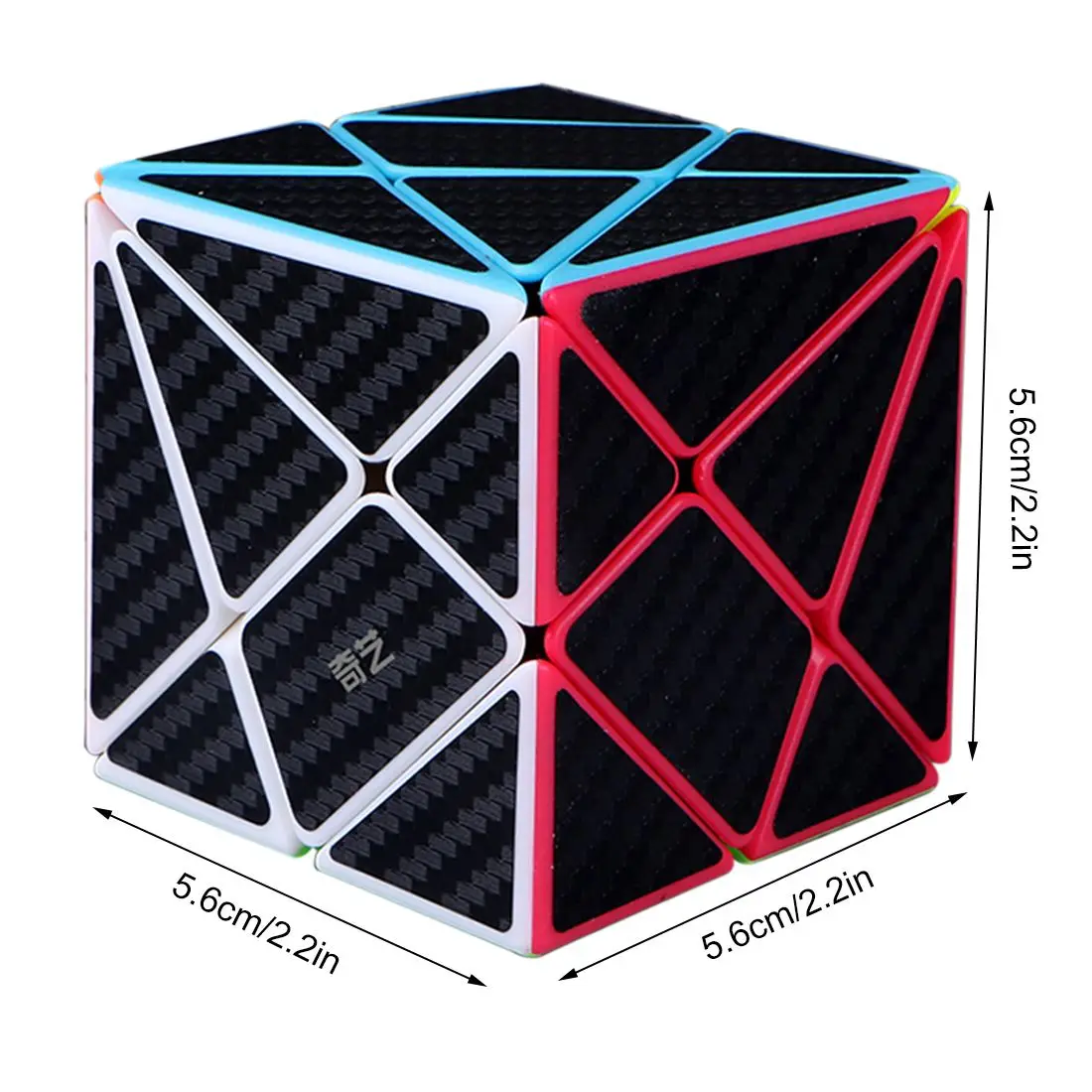 3 Surwish, 1 шт./4 шт., Qiyi X Cube/Axis/Fisher, клейкая версия, волшебный кубик, набор, детские развивающие игрушки, детский подарок - Цвет: 3
