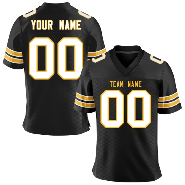 Custom American Football Jerseys Personalized Mesh T Shirts Sublimated Printed Your Team Name Number Rugby Team Jersey Men/Youth GR-XD31-07