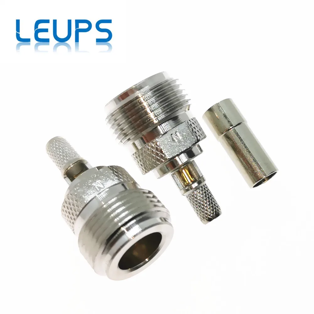 2 шт. N Женский обжимной кабель RG58 RG142 RG223 LMR195 RG400 50 3 RF разъем|connector crimp|connector nconnector female