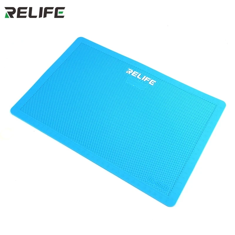 RELIFE RL-004D 환경 친화적인 단열 실리콘 패드 미끄럼 방지 전화 플랫 시계 수리를 위한 좋은 유연성 매트