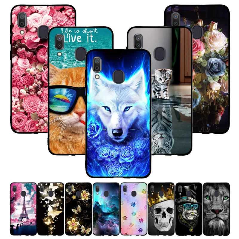 

For Samsung Galaxy A30 Case Silicon Soft TPU Protective Cover Phone Case For Samsung A30 A305F A305 A 30 SM-A305F A20 Case Cover