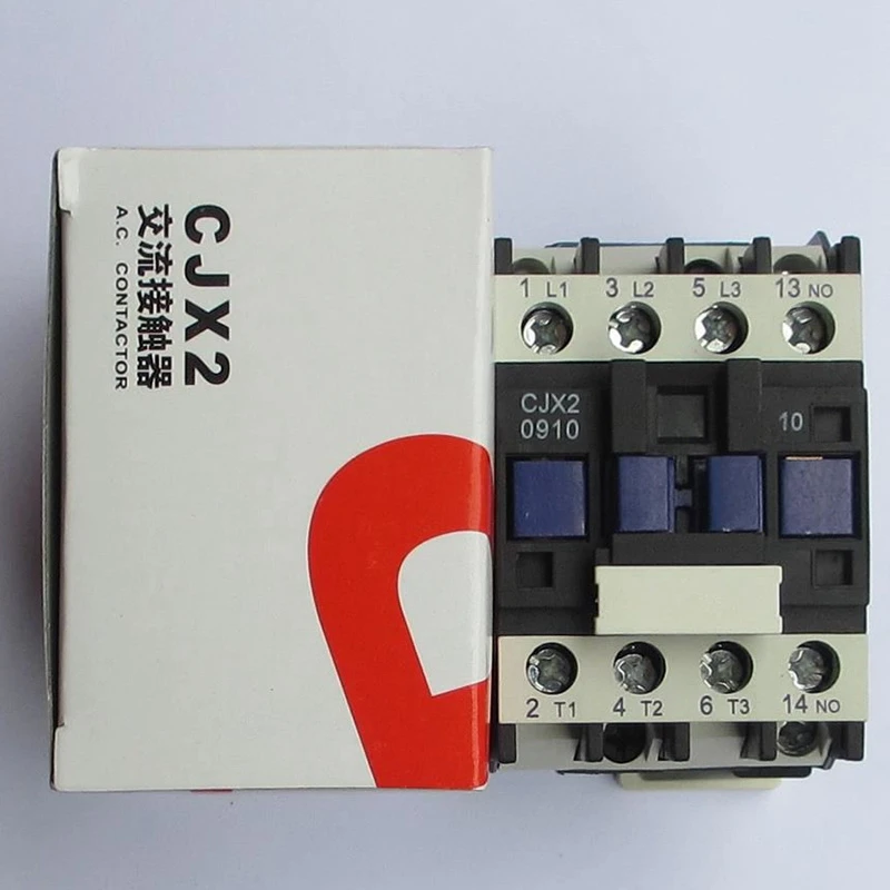 CJX2-0910 AC 220V Катушка 35 мм c креплением на рейке DIN Электрический Мощность контактор