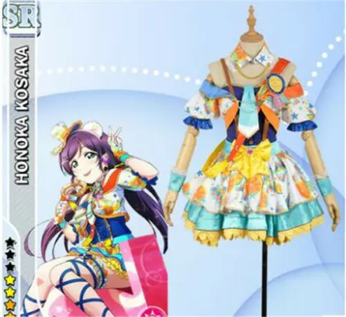 Anime Kostuum Liefde Leef Nozomi Tojo Idol Cosplay Kostuum Lolita Roze Jurk Stadium Kleding EEN Anime Kostuum Liefde Leef Nozomi Tojo Idol Cosplay Kostuum Lolita Roze Jurk Stadium Kleding EEN