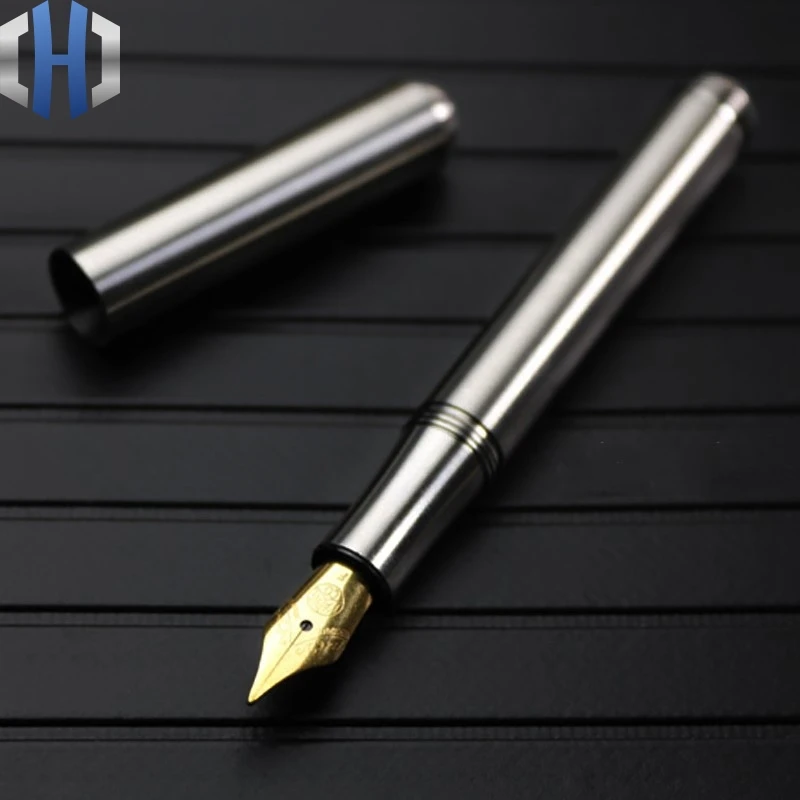 Тактическая ручка из титанового сплава Мини компактная портативная металлическая ручка деловая ручка