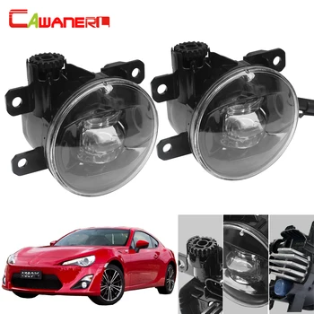 

Cawanerl Car Front Bumper Fog Light LED Lens Devil Eye Daytime Running Light H11 Socket 12V Accessories For Toyota GT86 86