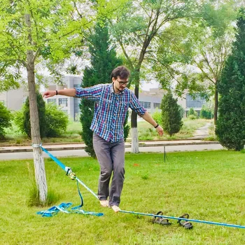 

15M Extreme Sports Slackline Balance Rope Outdoor Training Enhance Balance Force Equipment Outdoor Indoor Application
