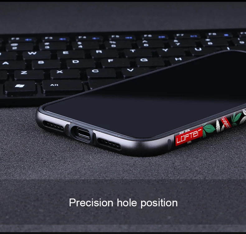 Силиконовый алюминиевый чехол-бампер для iPhone 7 8, чехол с металлической рамкой для iPhone 7 Plus 8 Plus, мягкий резиновый противоударный бампер