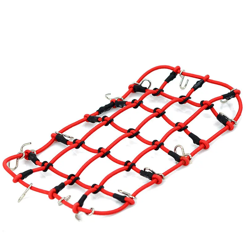 RC Car 1:10 Parts Accessories Elastic Luggage Net for Axial SCX10 90046 Traxxas TRX-4 Tamiya CC01 RC4WD D90 D110 Rock Crawler - Image 2