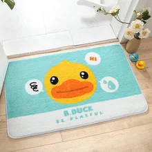 Коврик для ванной с желтой уткой, дверной коврик, домашний ковер, коврик для двери, Противоскользящий коврик для ванной комнаты, водопоглощающий коврик для ног