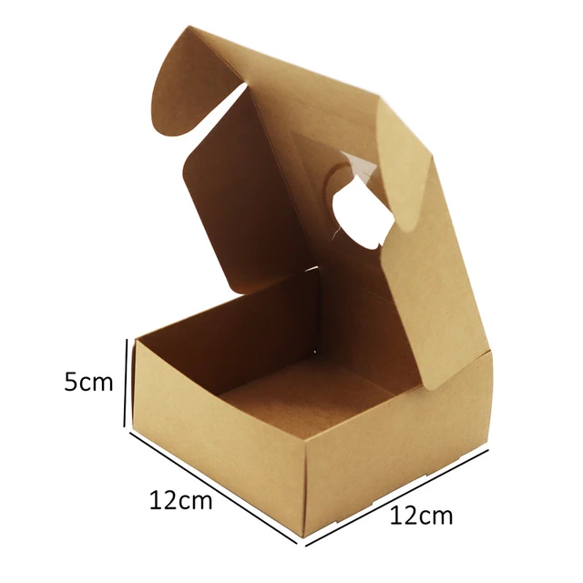 Small Square Paper Craft Box, Boxes Small Businesses