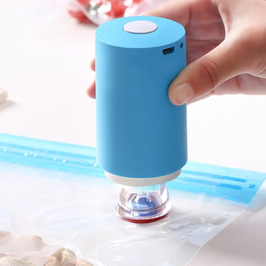 

Portable Vacuum Pump Small Household Mini Handheld Food Compressed Packaging Snack Bag Sealer Vacuum Packaging Tool