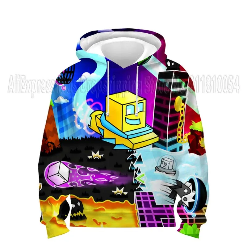 topos crianças anime jogo pullovers casacos streetwear