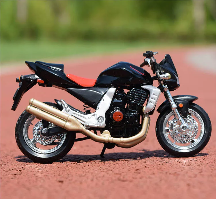 1:18 Kawasaki Moto Toy вся модель с базой Maisto литой автомобиль модель ниндзя ZX KLX Металлический Игрушечный Автомобиль H2R вулкан игрушки для детей