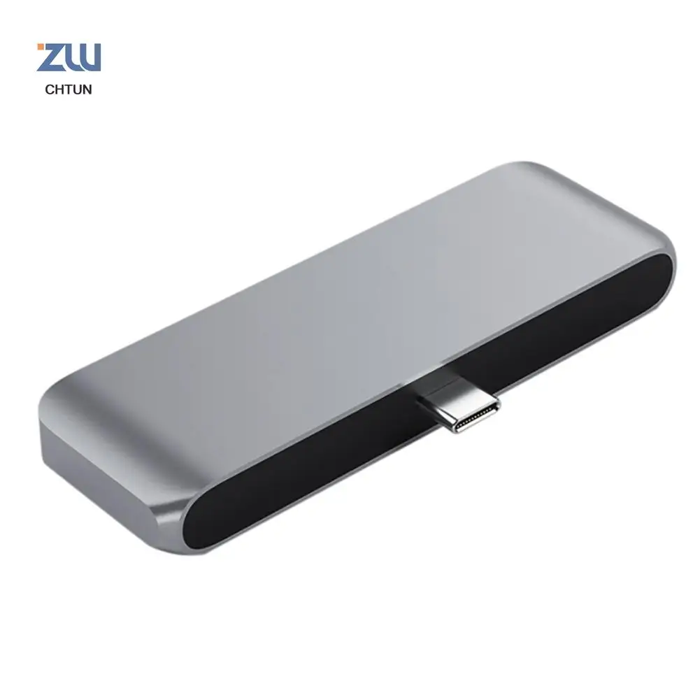 Type C Hub Adapter with USB C PD Charging 4K HDMI USB 3 0 3 5mm Headphone Jack for iPad Pro SAMSUNG S8 S9 S10