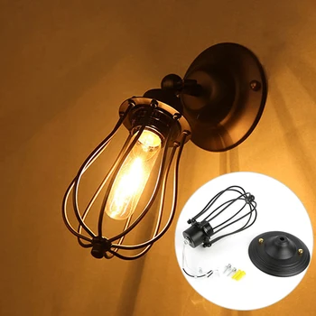 

Black Light Shade Industrial Vintage Ceiling Pendant Lamp Wall Mounted