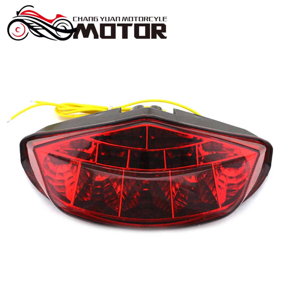 Для поездок на мотоцикле DUCATI Monster 659696795796/1100/S/EVO на молнии Wrong extraction de la motocicleta integrada светодиодный luz de señal luces de la lámpara