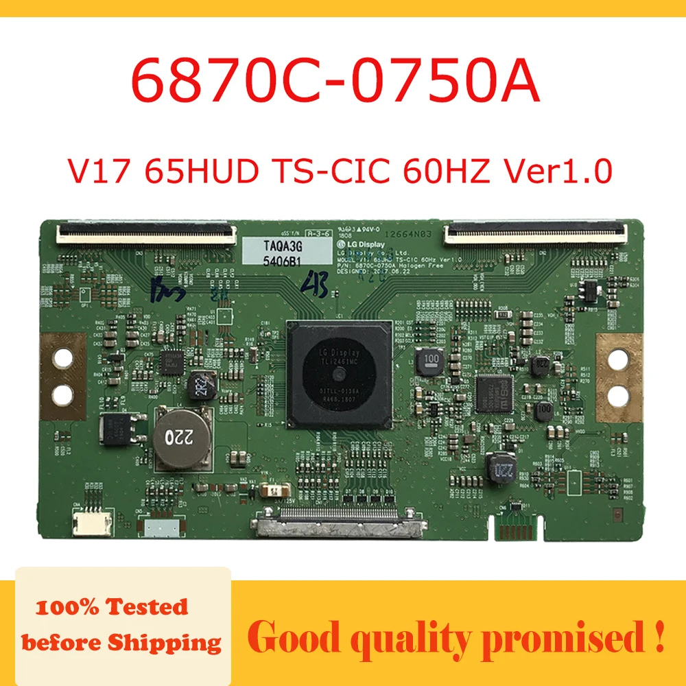6870C 0750A V17 65HUD TS CIC 60 Гц Ver1.0 плата T con tcom доска цифровая ТВ lg tv t доска|Печатные платы| |