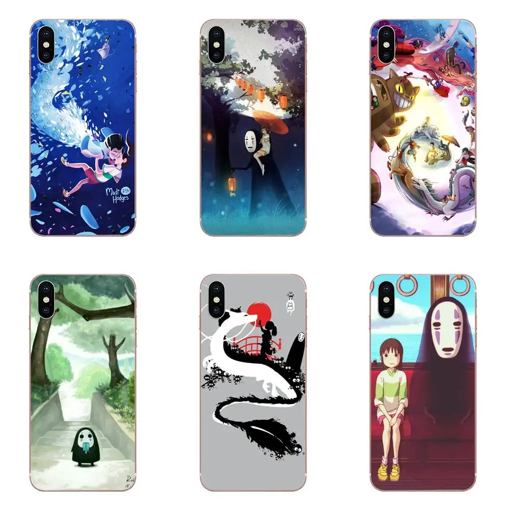 Noface Spirited Away Studio Ghibli Printed For LG G2 G3 G4 G5 G6 G7 K4 K7 K8 K10 K12 K40 Mini Plus Stylus ThinQ 2016 2017 2018 | Мобильные