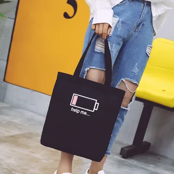 

handbag original canvas personality large capacity simple wild 2019 new JIULIN