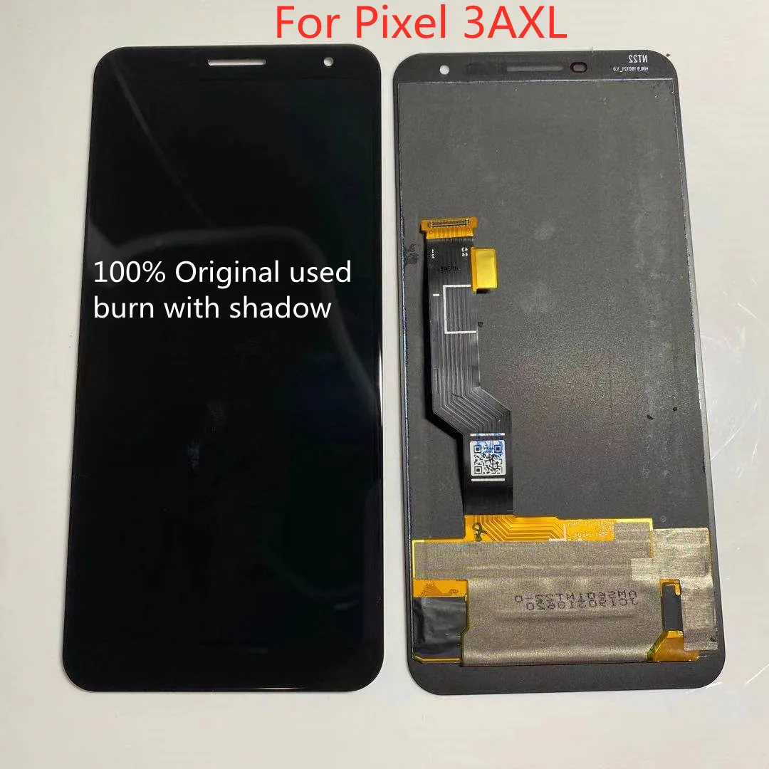 ЖК-дисплей Burn Shadow для Google Pixel 3AXL 3A XL сенсорный дигитайзер в сборе 3axl LCD |