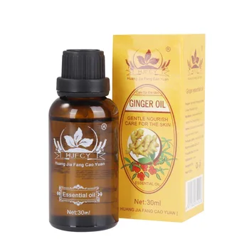 

Plant Ginger Essential Oil Repelling Cold And Relaxing Nourishing Skin Relax And Relieve Fatigue Massage Oil 30ml