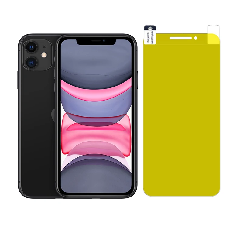 3D TPU мягкая пленка для Apple iPhone 11 Защитная экрана Pro Max полное покрытие 3H гидрогель