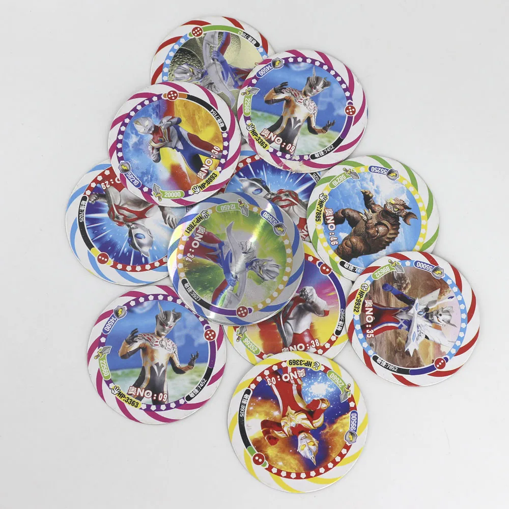 Takara Tomy 12 pièces/ensemble brillant Pokemon cartes pour enfants jouet Collections Dragon Ball Z cartes Kaiju Goku carte Flash