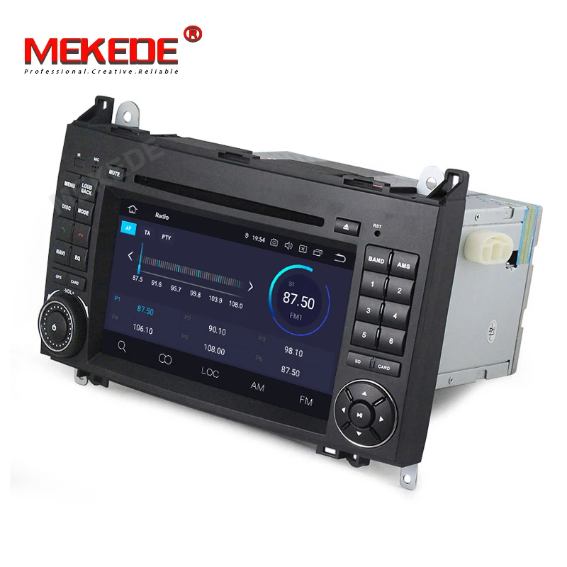 Sale Android 9.0 7 Inch Car DVD Player Stereo System For Mercedes/Benz/Sprinter/W209/W169/B200/B-class 4G RAM 64G ROM WIFI Radio GPS 4