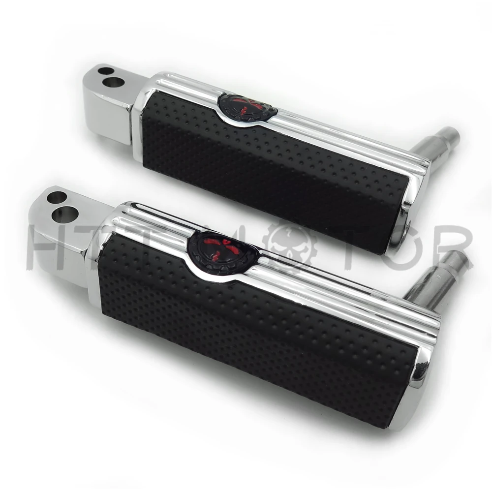 Aftermarket Defiance подножки хром для пассажира-позже Softail Fat Boy FLFB Fat Bob FXFB