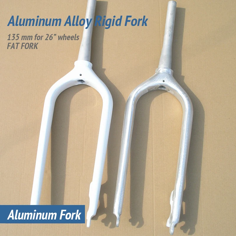 Fat Fork Snow Bike Wide Tire Beach Bike Rigid Forks 26" Fuji Tapered