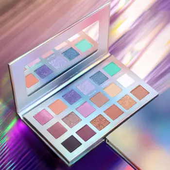 

O.TWO.O 18Colors Pearly Glitter Eyeshadow Pallete Pigment Eye Makeup Beauty tool Eye Makeup Waterproof