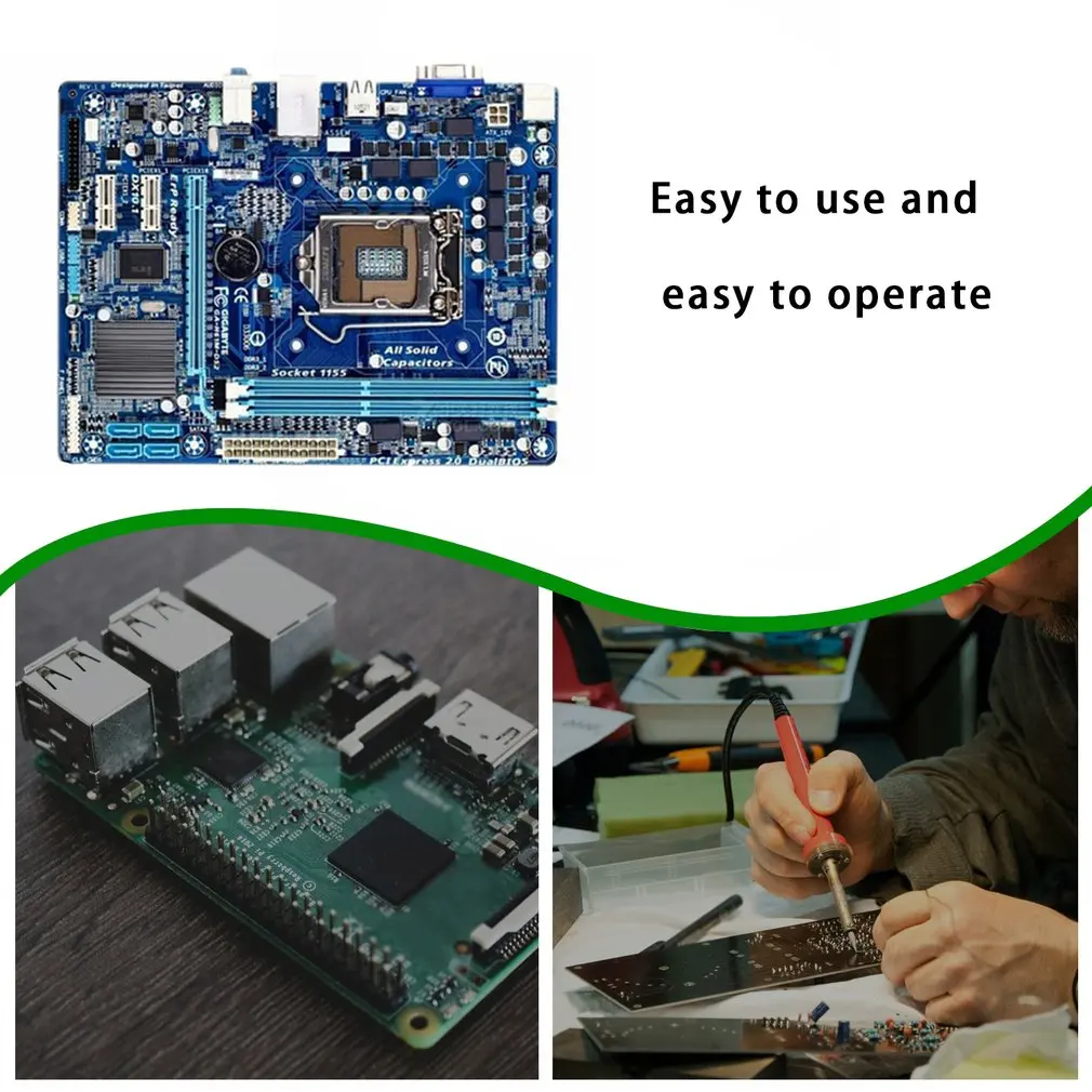 P5G41T-M/GA-H61M-DS2 DDR3 Computer Motherboard Dual Channel For Desktop ATX SATA III Interface DDR3 LGA 1155 AGP 8X