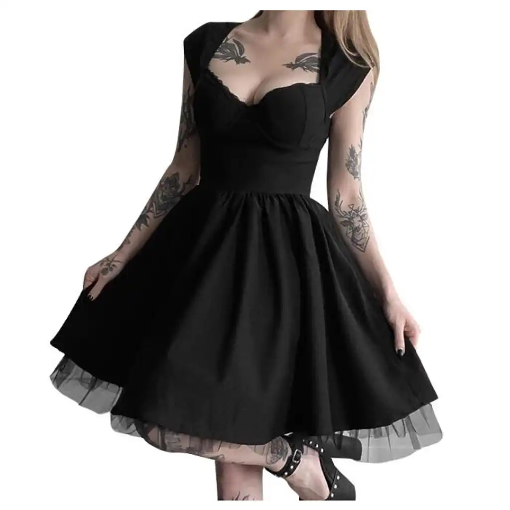 Gothic cocktail dress Clearance