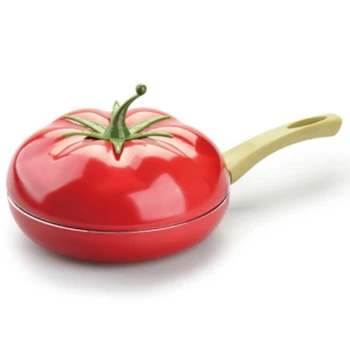 

Fruit Pan Cooking Pot Color Grill Pan Induction Cooker Gas Aluminum alloy Cookware