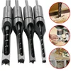 6.4/8/9.5/12.7mm HSS Square Hole Drill Bit Auger Bit Steel Mortising Drilling Craving Woodworking Tools ► Photo 2/6