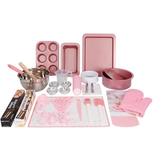 Starter Pack 25 Pieces Pink  Bakeware  Set