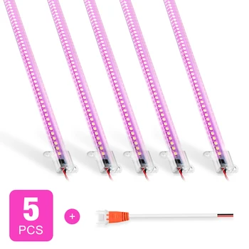 

5pcs Led Grow Light AC 220V Full Spectrum Grow Light High Luminous For Indoor Plants /Grow Tent /Flowers Greenhouse Growing 50cm
