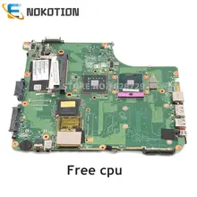 NOKOTION материнская плата для ноутбука Toshiba Satellite A300 A305 материнская плата GM45 DDR2 V000126550 6050A2169901 Бесплатный процессор